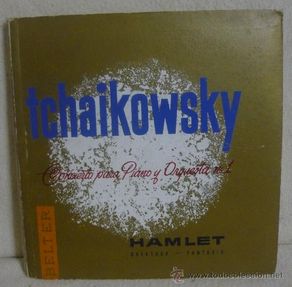 Discos de vinil: Tchaikovsky - Concierto Para Piano Y Orquesta Nº 1 / Hamlet - LP Carpeta Abierta Con Libreto
